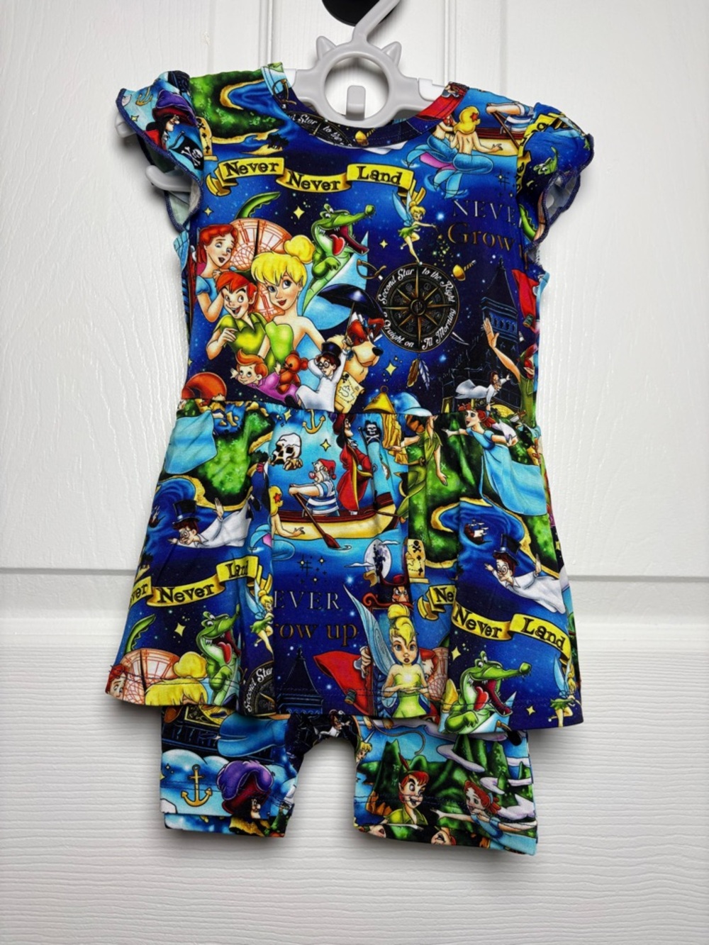 Sugar Swan Peter Pan Neverland Peekaboo Twirl Set 6-12M NWT
